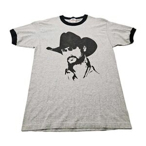 Y2K Vintage Tim Mcgraw "It's Ok, I'm With The Band" Ringer T-Shirt - L USA Made